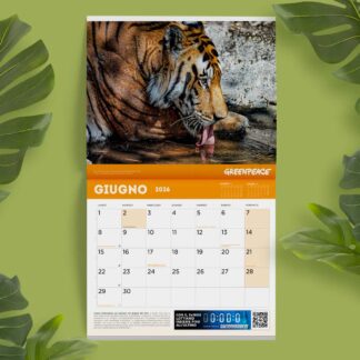 CALENDARIO GREENPEACE 2026 CON ANIMALI E PAESAGGI