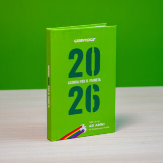 Copertina dell'agenda per il pianeta 2026.